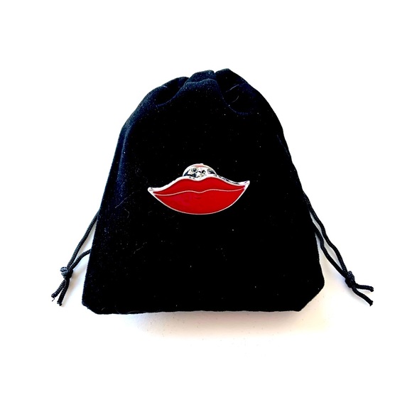 3/$10 🫦 “Red Lips” Unisex Enamel Pin for Clothes & Accessories - Mix & Match - Picture 1 of 2
